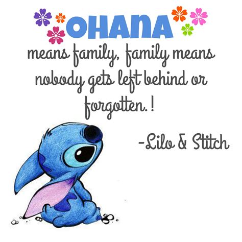 Lilo And Stitch Quotes Ohana