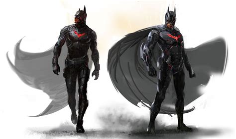 Batman Arkham Knight Canceled Sequel Concept Art Hints At Batman Beyond ...