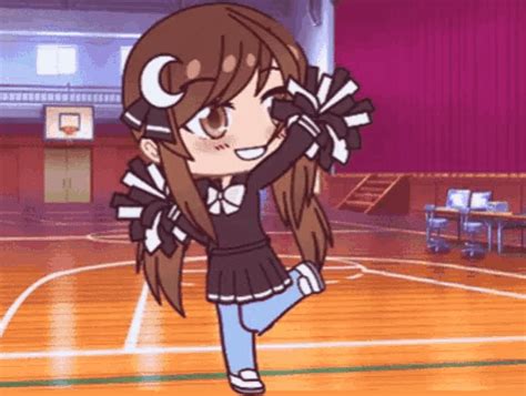 Gacha Cheerleader GIF - Gacha Cheerleader Dancing - Discover & Share GIFs