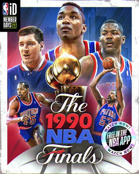 NBA - Bad Boys for life 😤 The 1990 #NBAFinals tipped off...