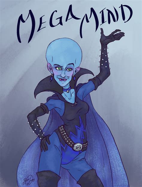 Fem!Megamind by sldains on DeviantArt