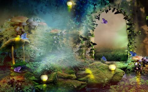 Enchanted Forest Wallpapers - Top Free Enchanted Forest Backgrounds - WallpaperAccess