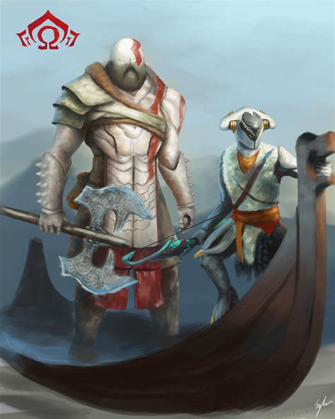 Warframe/God of War Crossover Fan Art by EZIOilMentore : r/Warframe