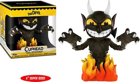 Funko Cuphead Funko Games The Devil 6 Vinyl Figure Super-Sized - ToyWiz