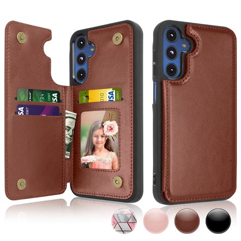 For Galaxy A15 5G 6.5" Case, Samsung A15 5G Wallet Case, Luxury PU Leather Case,Luxury Slim ...