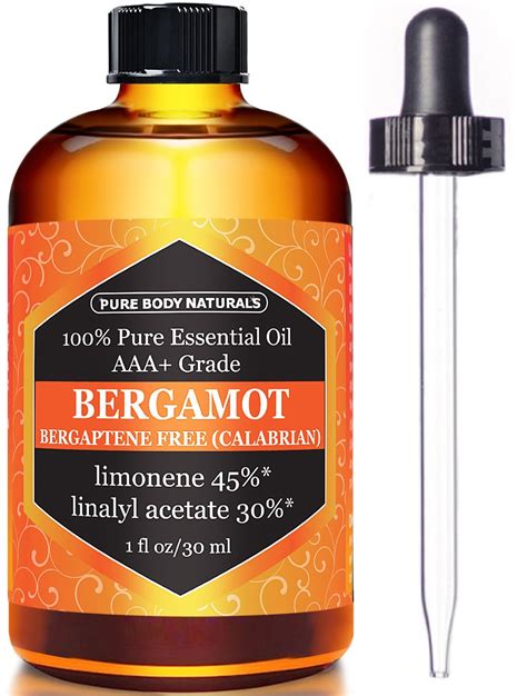 Citrus Bergamot Essential Oil | Pure Body Naturals