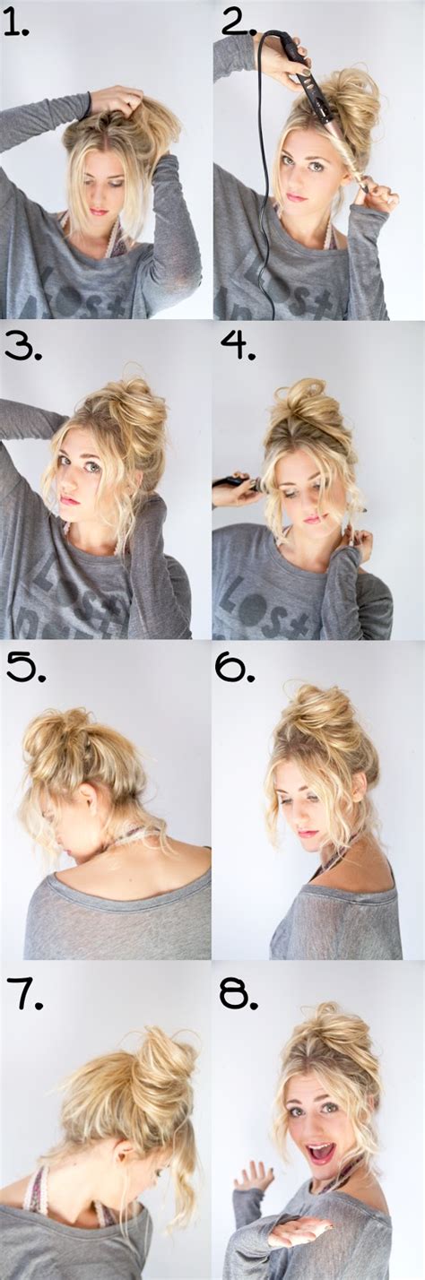 The Rancher's Daughter: Hair Tutorial #2: Messy Bun