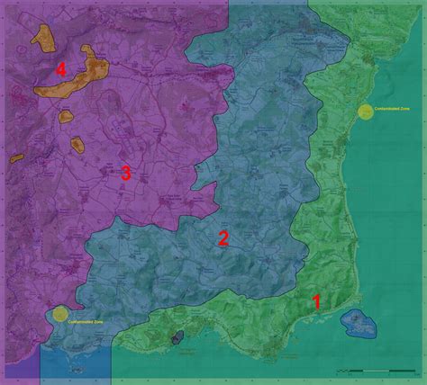 Chernarus 1.17 Loot Tier Map : r/dayz