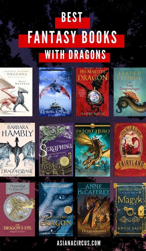 45 Best Fantasy Books About Dragons (Series & Novels) - Asiana Circus ...