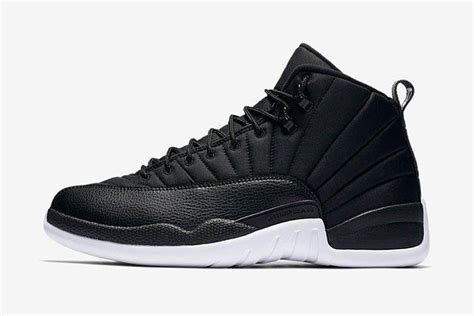 Air Jordan 12 (Black And White)