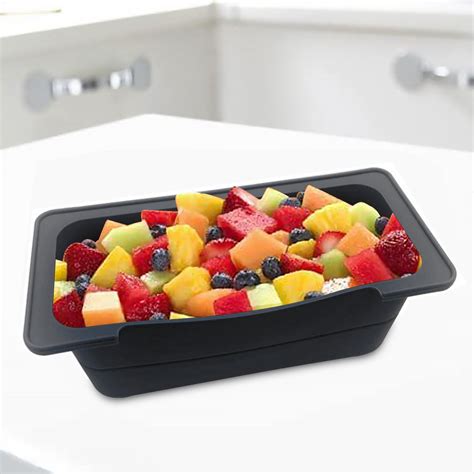 Silicone Barbecue Grill Mat With Oil Tray Grease Collector And Non Stick Jelly Roll Pan ...