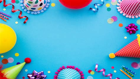 Colorful Zoom Birthday Party Backgrounds for Virtual Birthdays - Playroom Chronicles