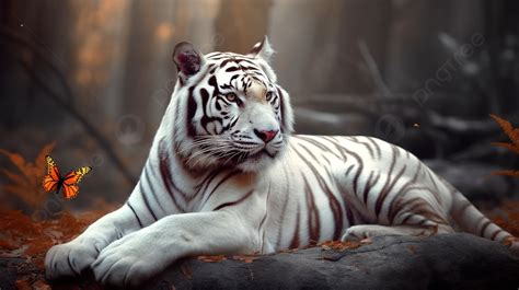 Beautiful White Tiger At Home Wallpaper Hd Background, Wallpaper Pictures Of Animals, Wallpaper ...