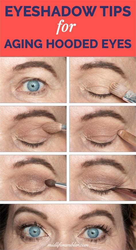 Eye makeup for older hooded eyes – Artofit