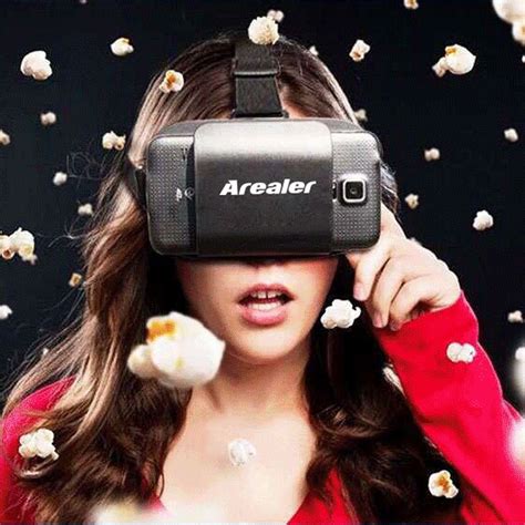 Arealer Immersive 3D VR Glasses Virtual Reality Glasses Goggles Helmet Video Movie Game Glass ...