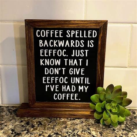 Funny Coffee Sign - Etsy