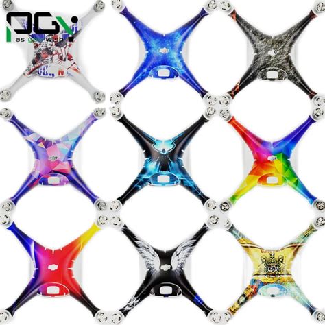 PGY DJI Phantom 4 accessories Stickers film Skin Decal Professional 3M phantom4 Waterproof ...