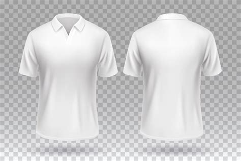 White blank T-shirt front and back template mockup design isolated. 2326899 Vector Art at Vecteezy