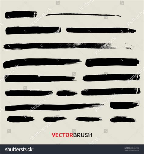 Brush Texture Backgroundvector Brush Stock Vector (Royalty Free) 601554902 | Shutterstock