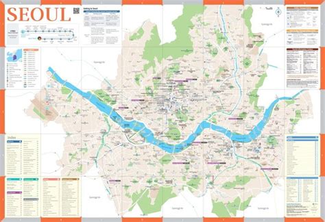 Seoul Tourist Map 2020 - Seoul Tourist Map 2020 Seoul Tourist Map 2020 Seoul Map, Tourist Map ...