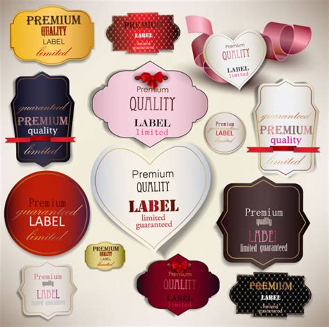 Heart Shaped Packaging Label Design-packaging Design Vector Graph-free Vector Free Download