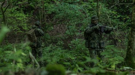 December 2016. German troops with the Eurocorps Franco-German Brigade conducting Reconnaissance ...