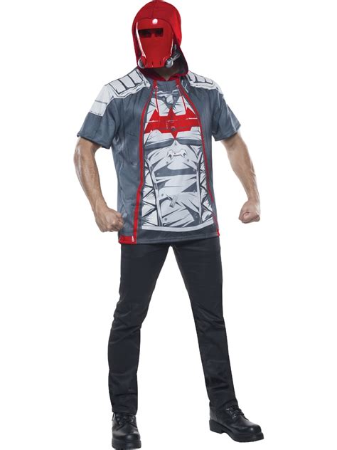 Rubies Costume Co Adults Men's Batman Arkham Knight Red Hood Vigilante Costume X-Large 44-46 ...