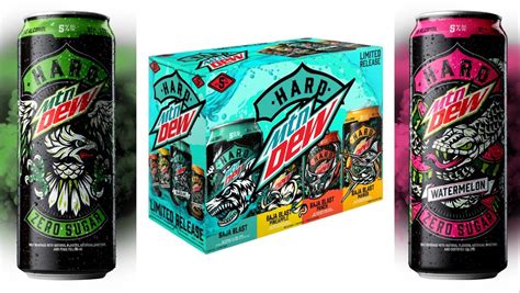 Hard MTN Dew Baja Blast Variety Pack Features 3 New Flavors - Nerdist