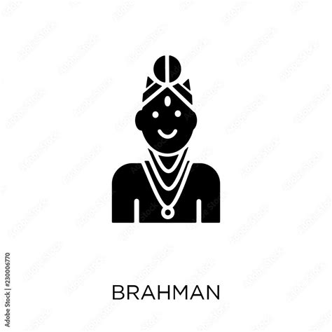 brahman icon. brahman symbol design from India collection. Stock Vector | Adobe Stock