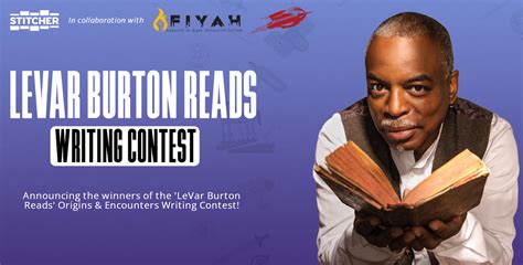 LeVar Burton Reads Writing Contest Winners | File 770