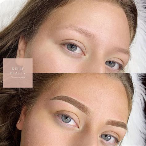 Ombre Eyebrows Before and After Pictures Gallery - PMUHub