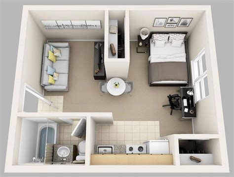 how to design a small room for a teenage girl #Smallroomdesign | Studio apartment floor plans ...