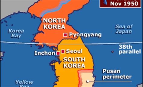 Korean War World Map