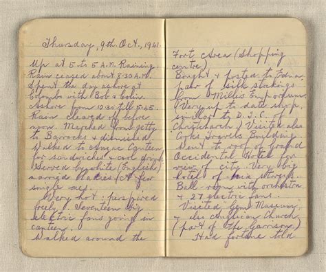 Rewai Street : World War II diaries - 1941 - Digital Collection - Christchurch City Libraries