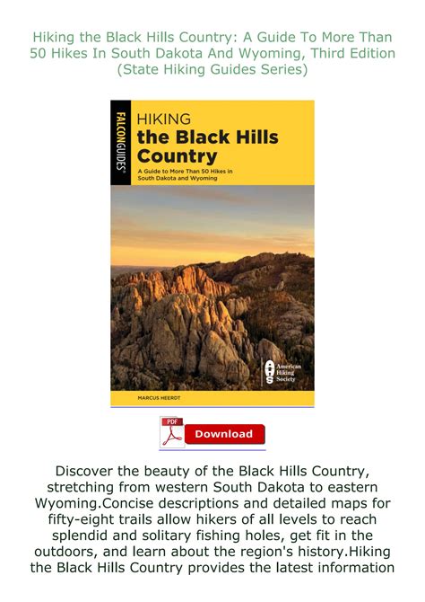 [EBOOK] READ Hiking the Black Hills Country: A Guide To More Than 50 Hikes In So by sariawwamua ...