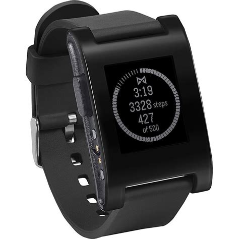 Amazon.com: Pebble Smartwatch Black: Cell Phones & Accessories