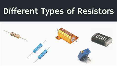 What is Resistor? Different Types of Resistors and Different ...