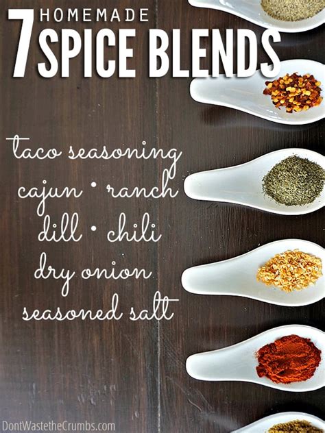 DIY: Seven Homemade Spice Blends