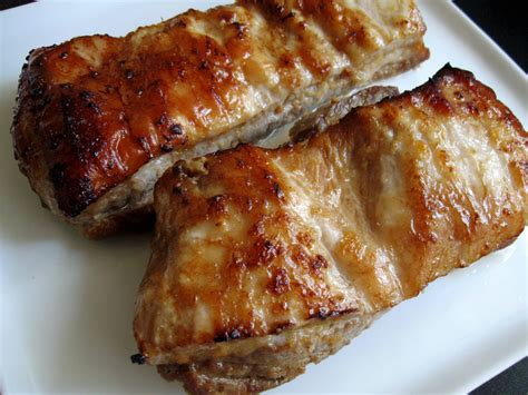 Roasted Pork Belly Marinated in Spare Rib Marinade – Hiroko's Recipes