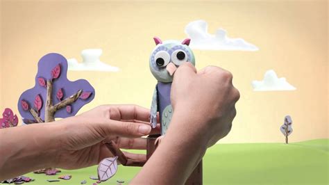 Nick Jr Crafty Creatures Owl - YouTube