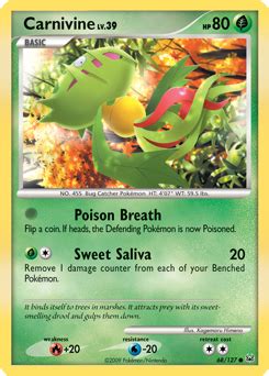 Carnivine | Pokédex