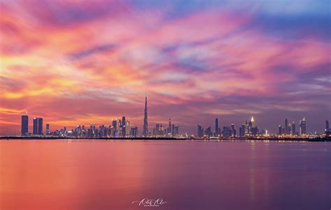 Dubai Skyline Cityscape During Sunset | Asif Ali Yousafzai | Flickr