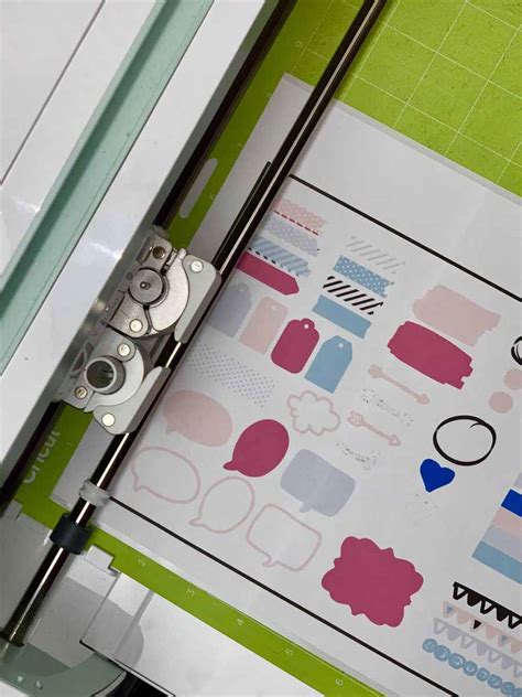 Planner Stickers to Print Then Cut With Cricut + Epson Eco Tank Review ⋆ by Pink