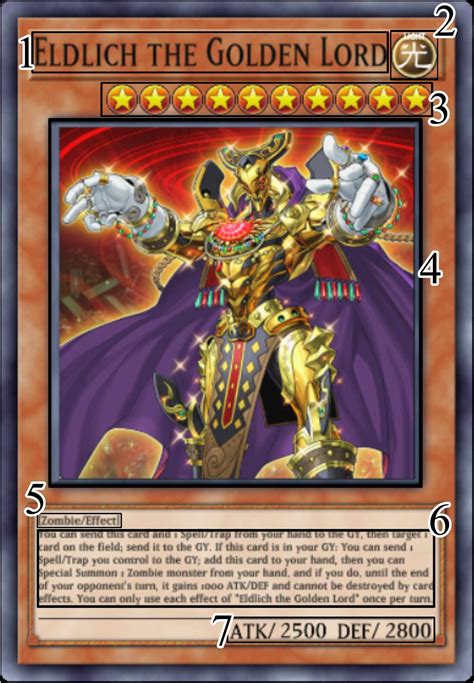 Understanding How Yu-Gi-Oh Cards Are Laid Out - Card Anatomy 101 - Yu ...