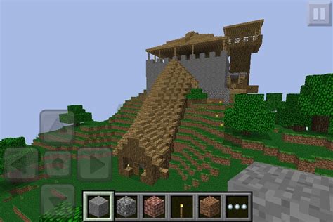 My home in minecraft PE. Creative mode. : Minecraft