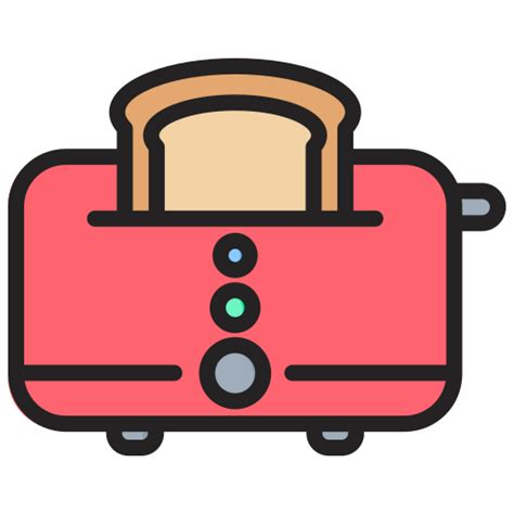 Toaster Generic color lineal-color icon