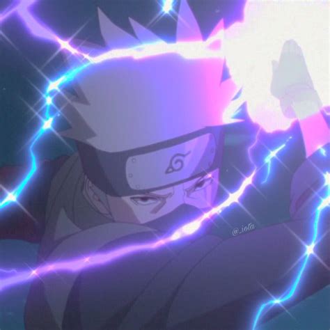 Kakashi hatake purple lightning 2021