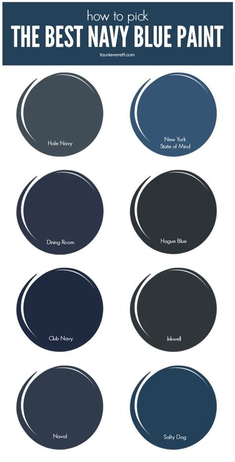 The Best Navy Blue Paint for Your Home | Blue accent walls, Dining room blue, Navy blue paint