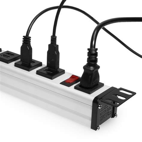 18 port USB Charging Strip for 19" Rack Mount installs 1U - Coolgear