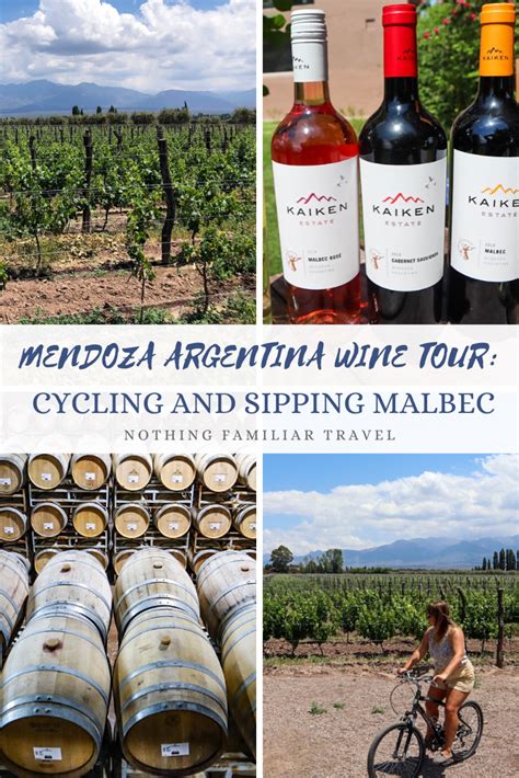 Mendoza Argentina Wine Tour: Cycling and Sipping Malbec with Kahuak